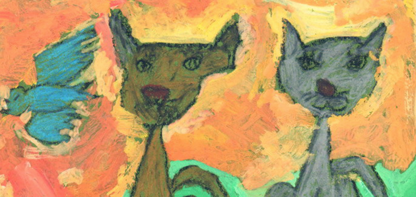 Író Cimborák Molnár Petra Macska című rajza és Simon Réka Zsuzsanna meséjéhez-01