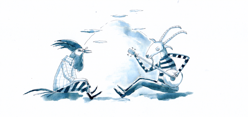 Vivandra – Rofusz Kinga illusztrációja a Jakabak című könyvhöz