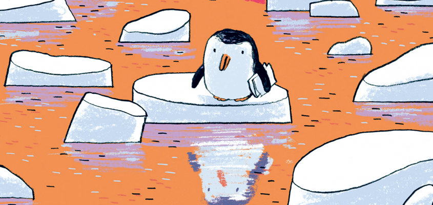 Megumi Iwasa Pagony Szeretettel udvozol pingvin-01